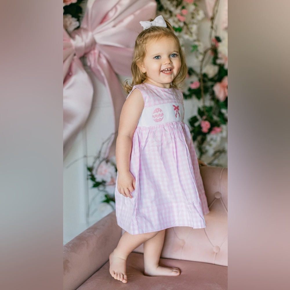 POPPY KIDS CO EASTER BOW DRESS SIZE 3T